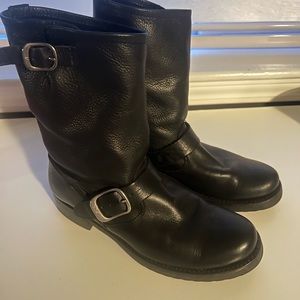 Black Frye boots